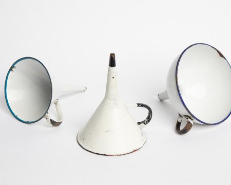Funnel in Enamel (priced individually)